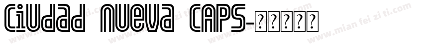 Ciudad Nueva CAPS字体转换